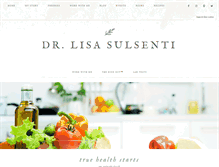 Tablet Screenshot of drlisasulsenti.com